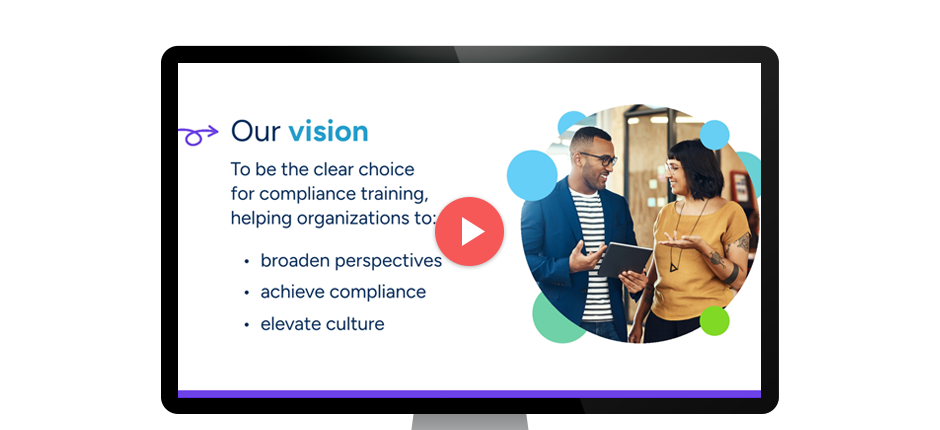 Traliant's video screenshot from "Who We Are"