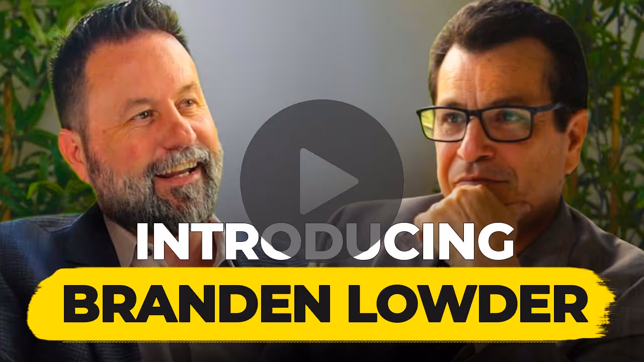 Branden Lowder — Meet your CIAS mentor at US Realty Training