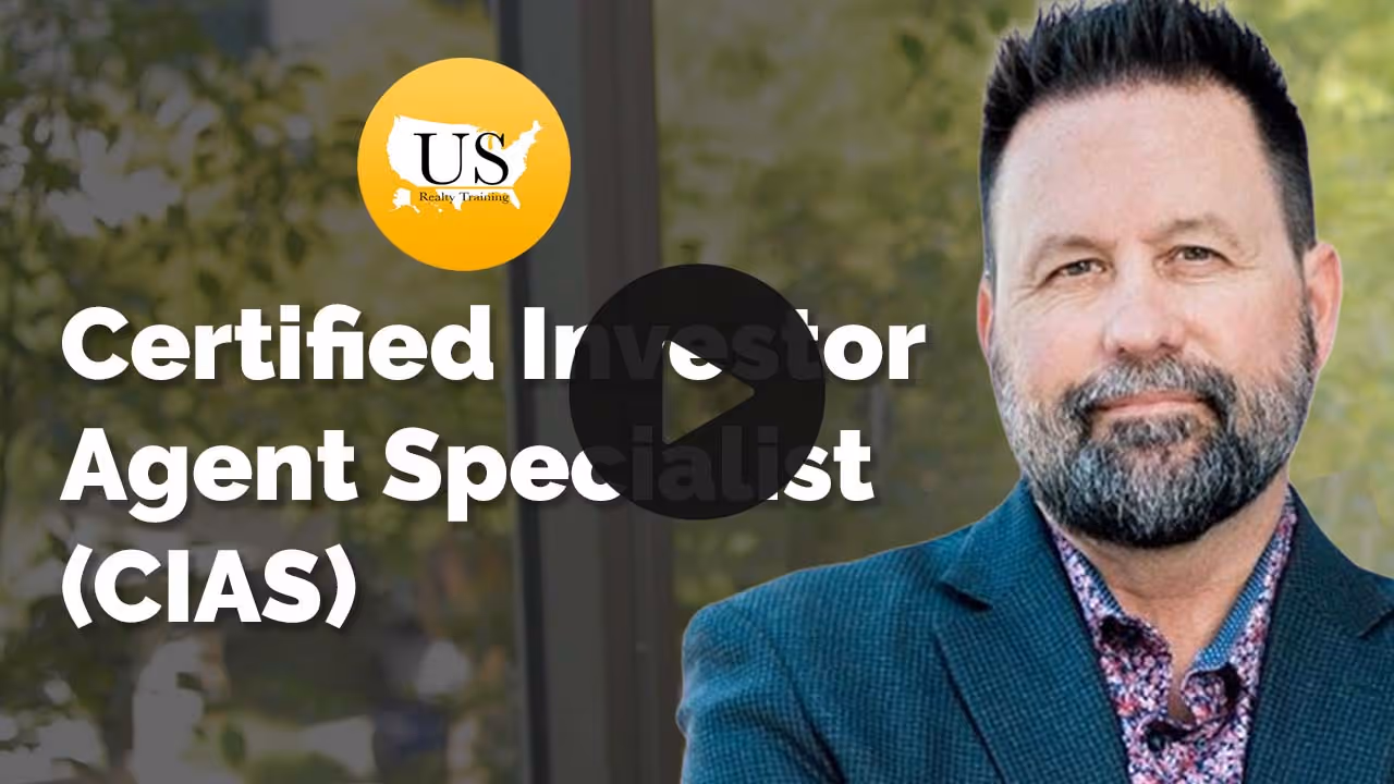 CIAS Certified Investor Agent Specialist course thumbnail — US Realty Training