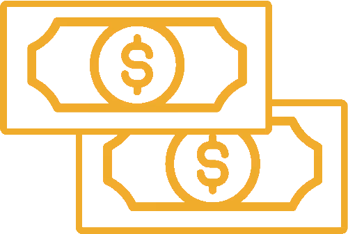Money vector icon — real estate career income potential