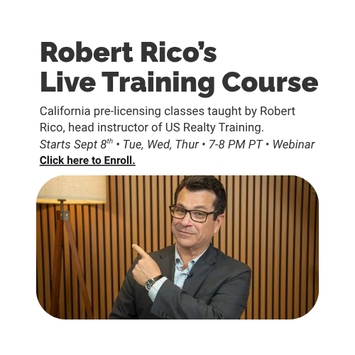 Real estate webinar promotion.