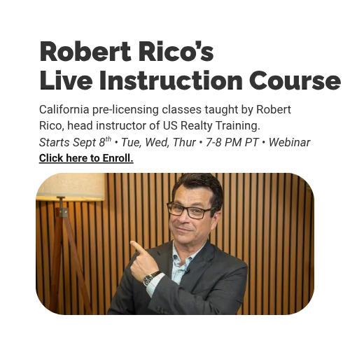 Real estate webinar promotion.
