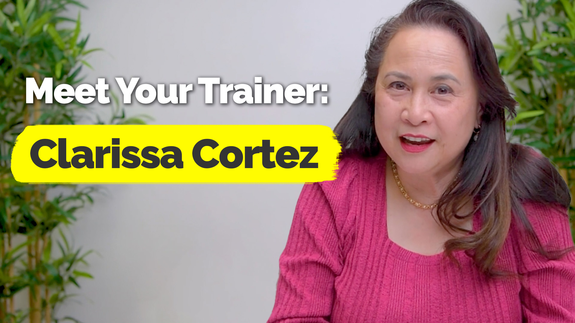 Meet your trainer: Angela So.