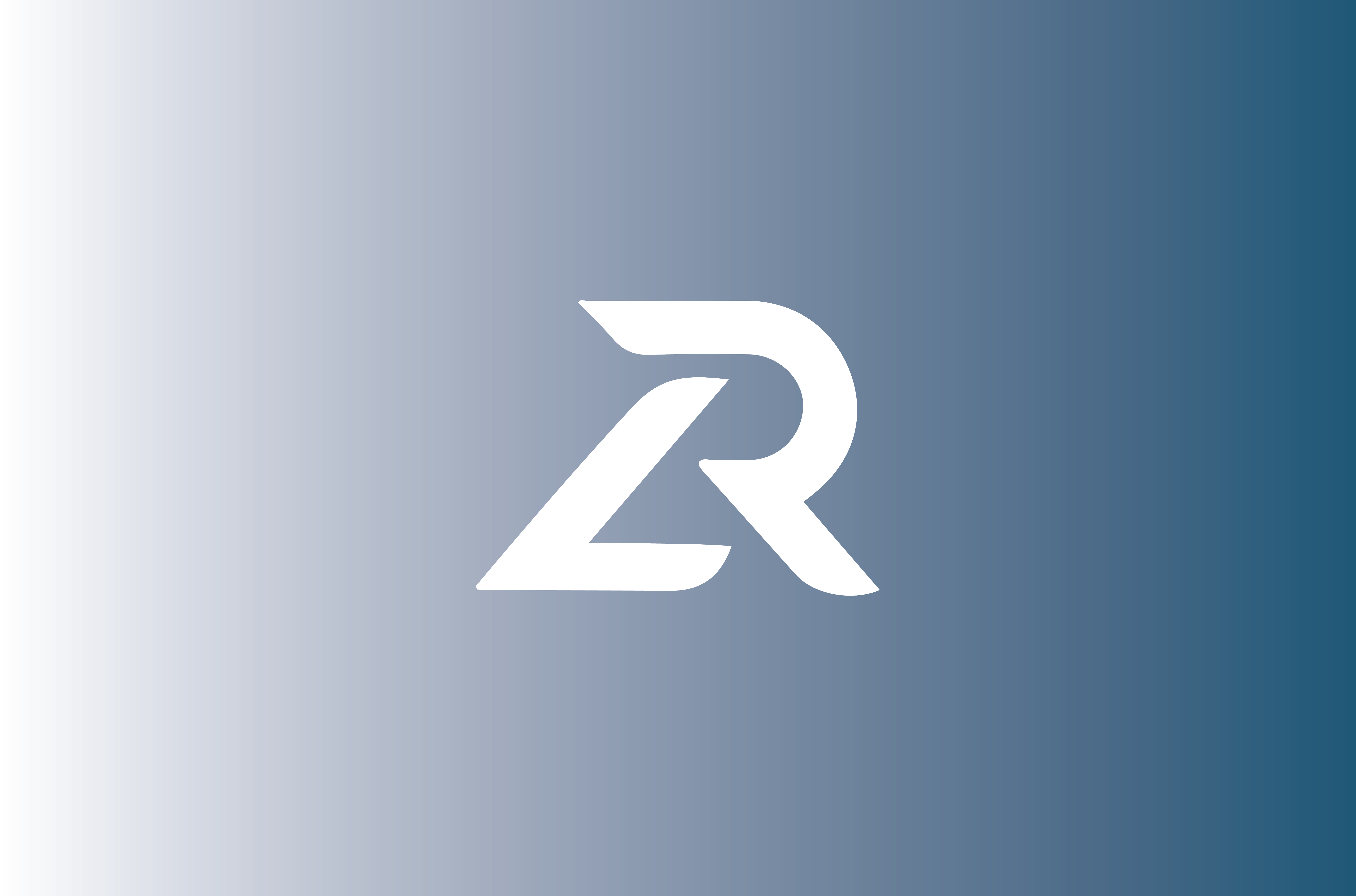 White stylized letters 'Z' and 'R' combined on a blue gradient background.