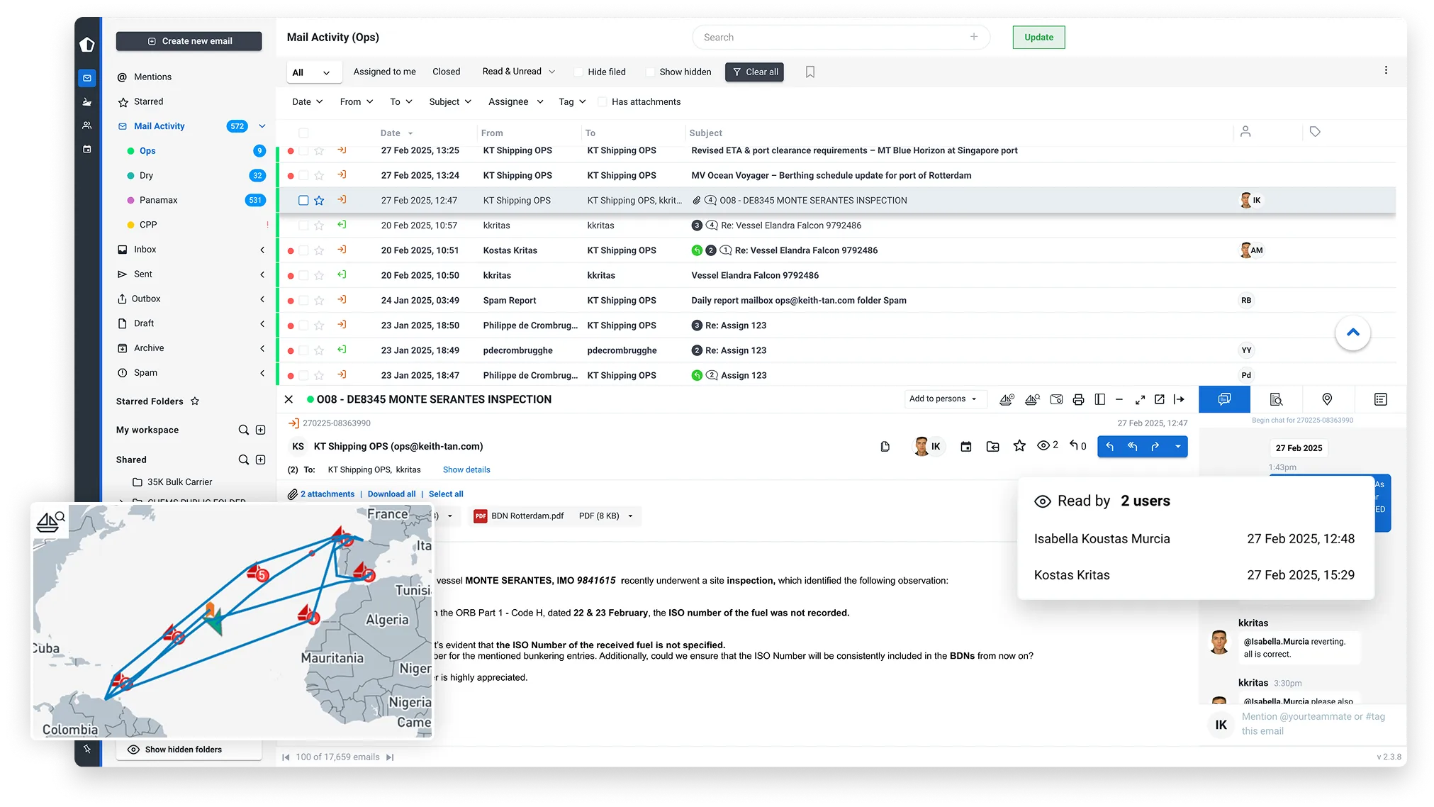 Kpler Hero Dashboard