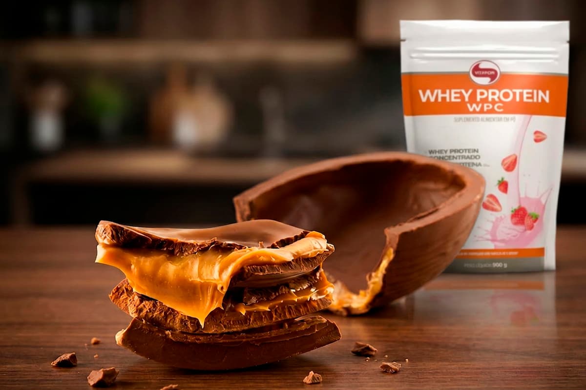 Ovo de Páscoa de whey protein: como fazer uma opção proteica em casa