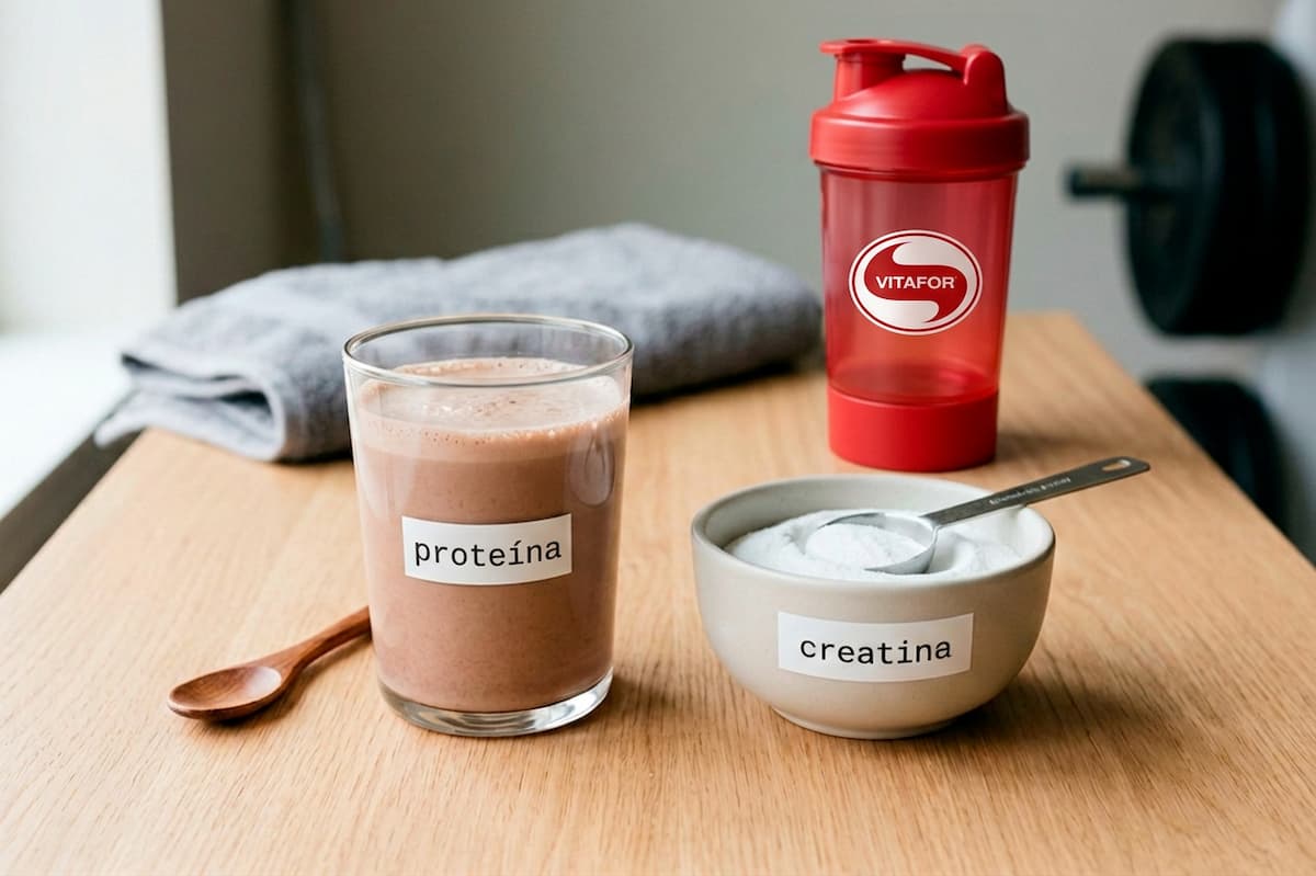 Diferença entre whey protein e creatina: quando usar cada um