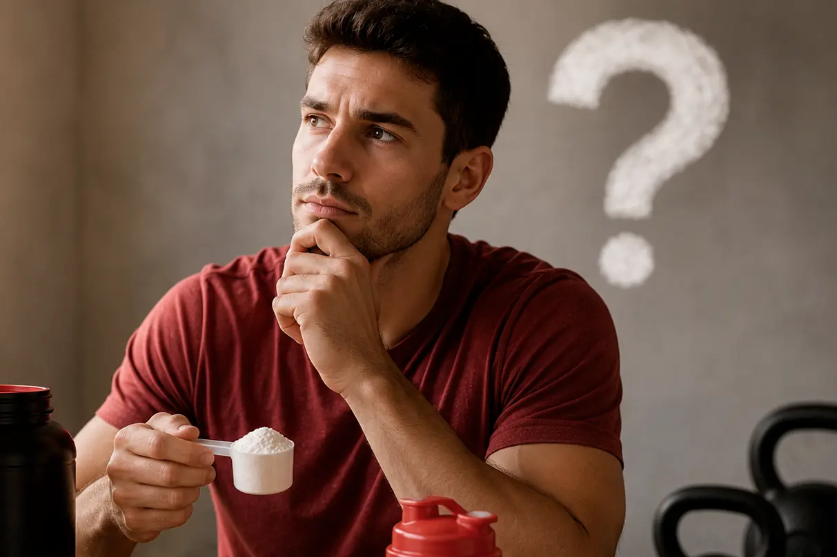 Pode tomar creatina sem treinar? Mitos e verdades explicados