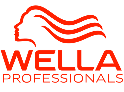 WELLA Professionals logo in red.
