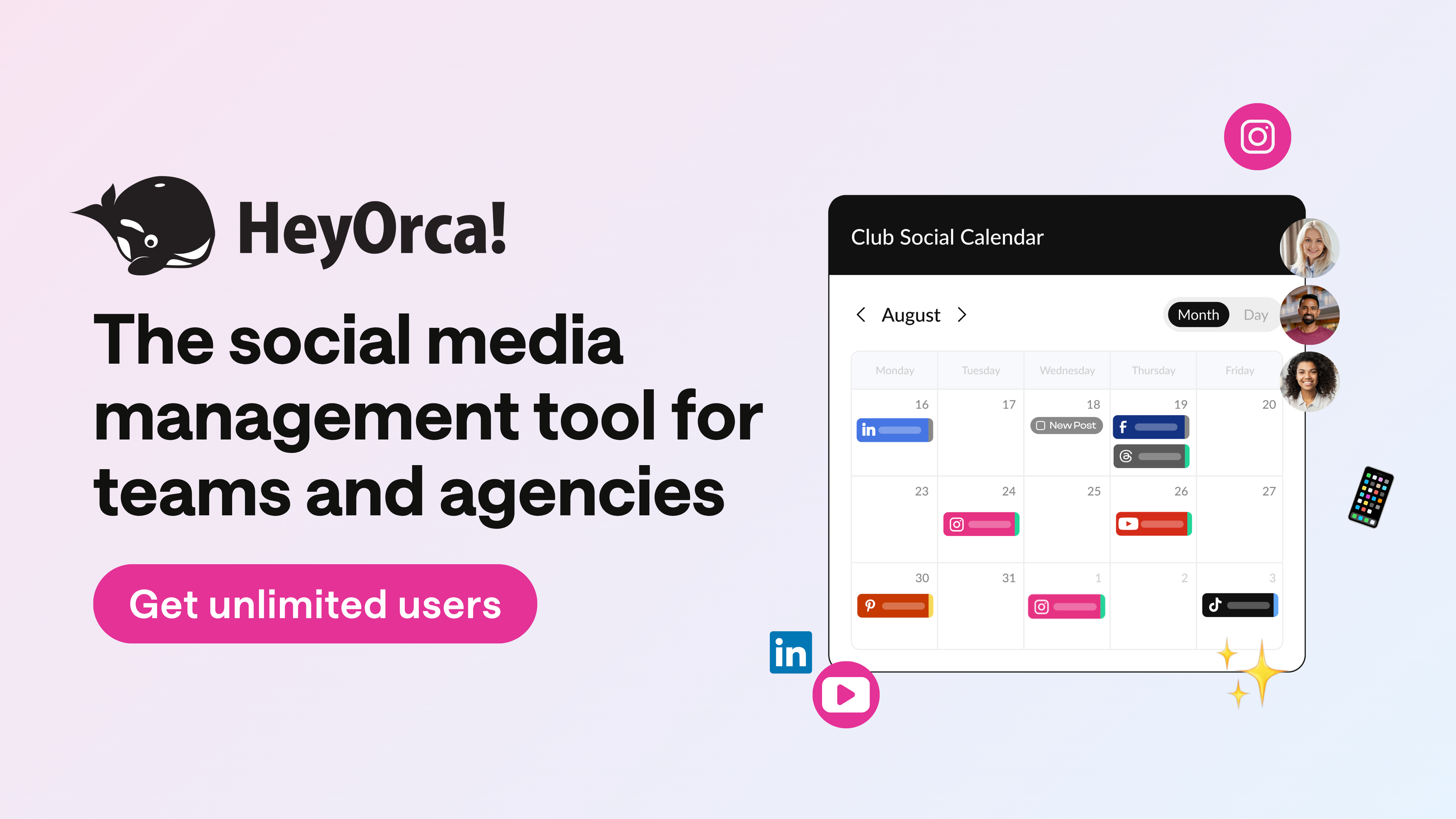 Agencies HeyOrca logo
