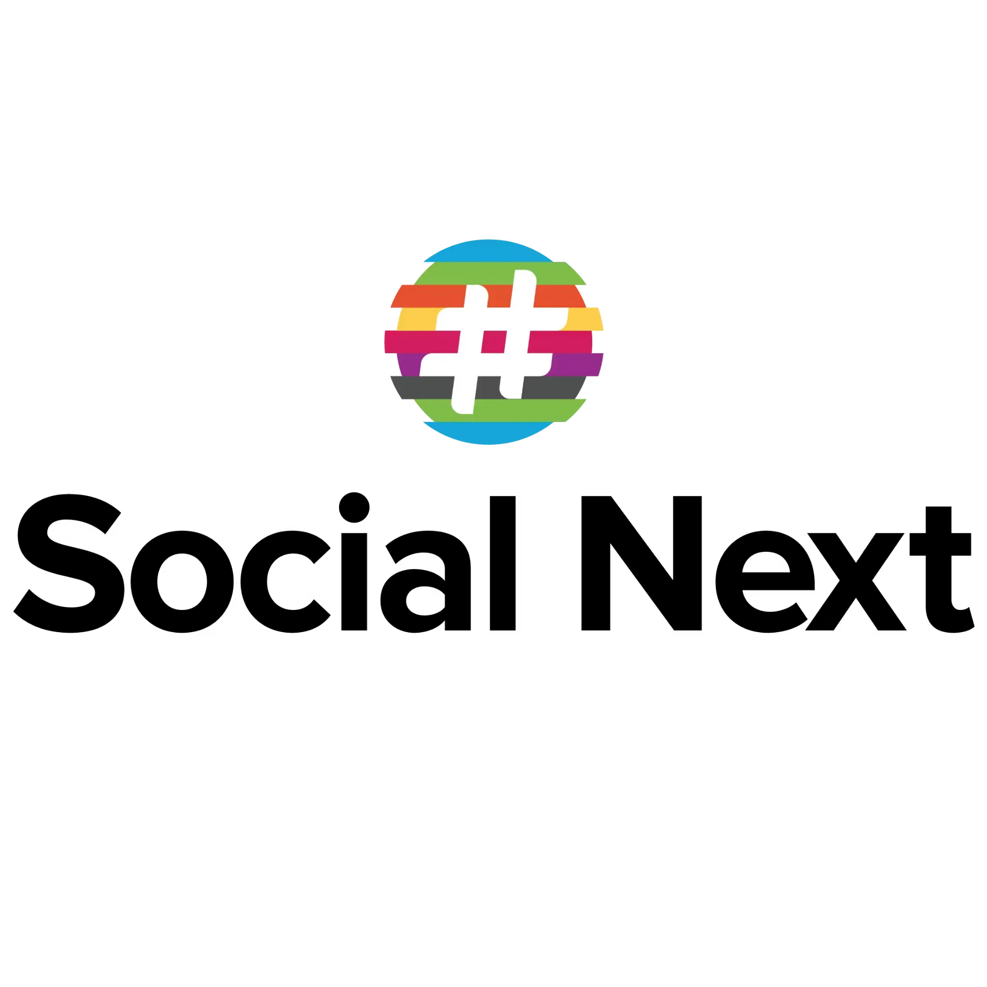 The rainbow logo for Social Next Toronto