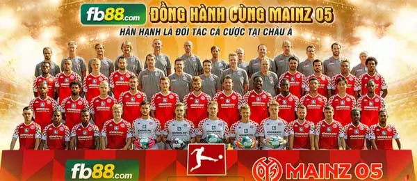 Đối tác nhà cái FB88 Mainz 05