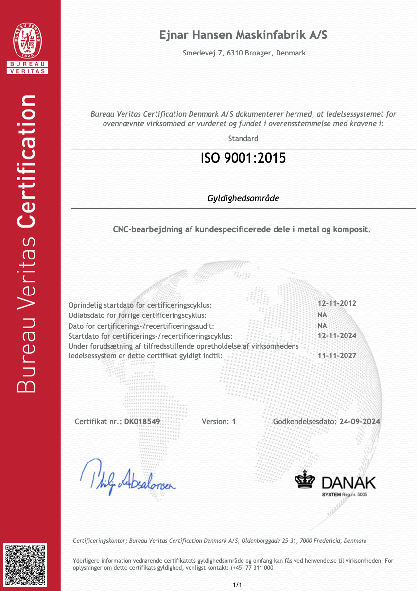 ISO 9001 - DK