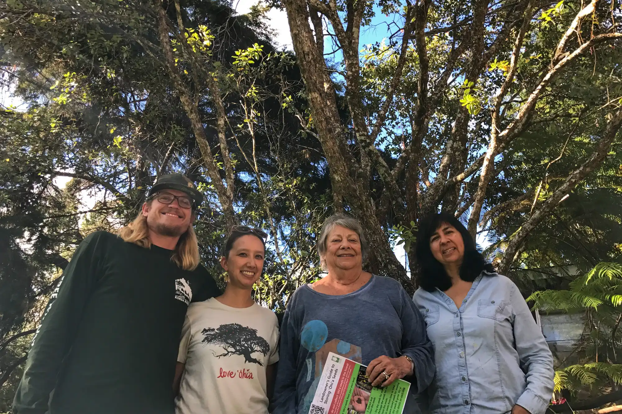 Hawaii Island Seed Bank members