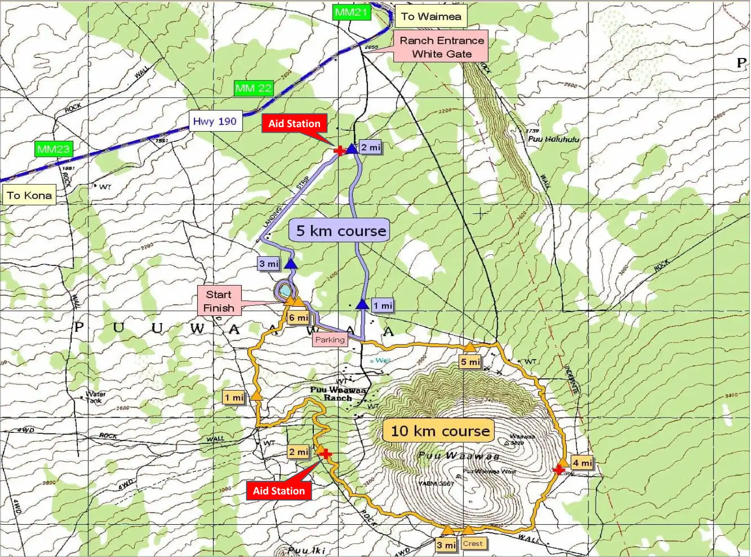 Run for the dry forest 2026 Race Map
