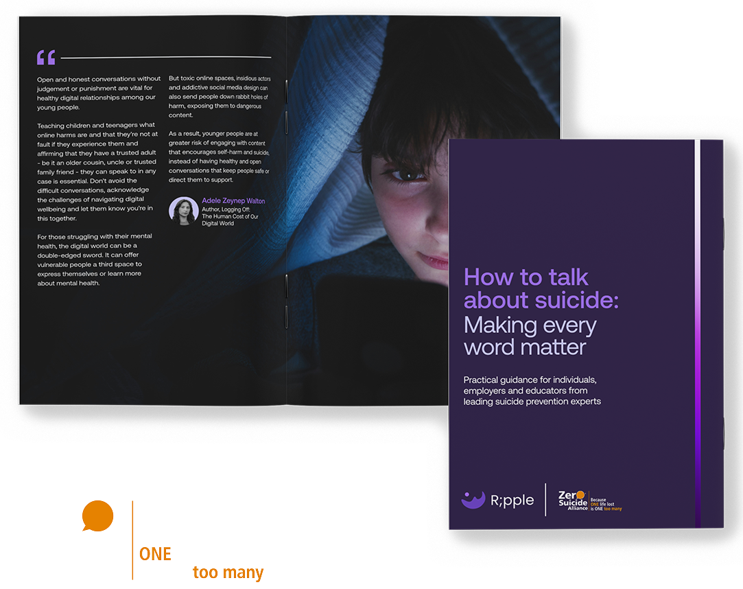 Mock up of guide