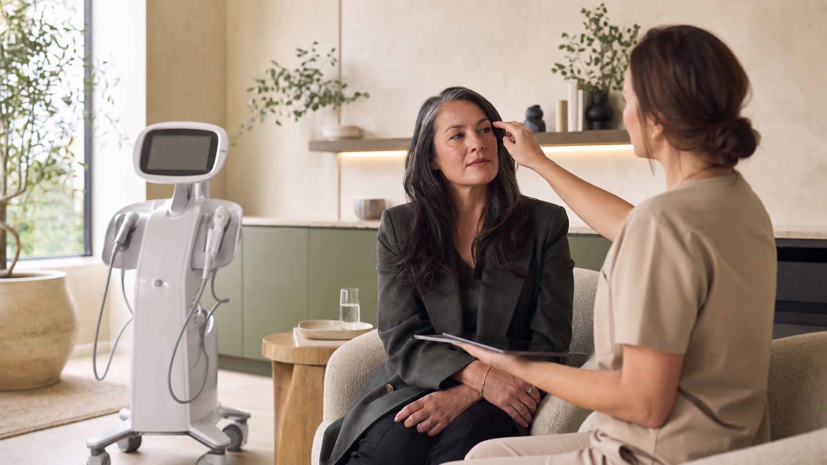 Ultraformer III HIFU — consultation pour raffermissement non chirurgical des paupières