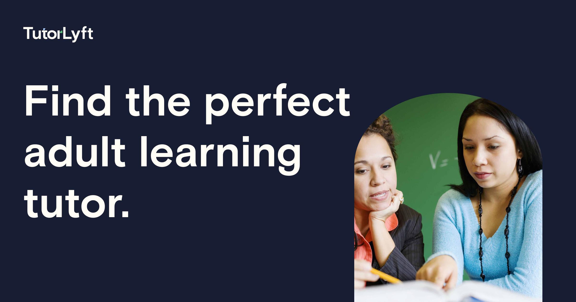 Adult Learning Tutor | No Contracts or Subscriptions