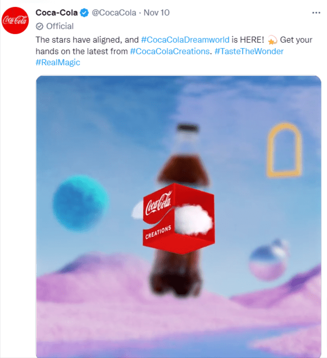 cocacola twitter