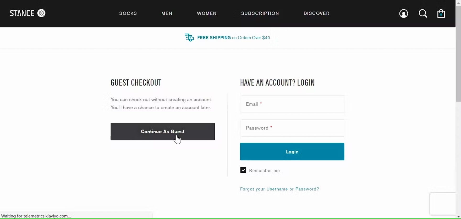 Make “Guest Checkout” the Most Prominent Option (47% Don't) – Articles – Baymard Institute