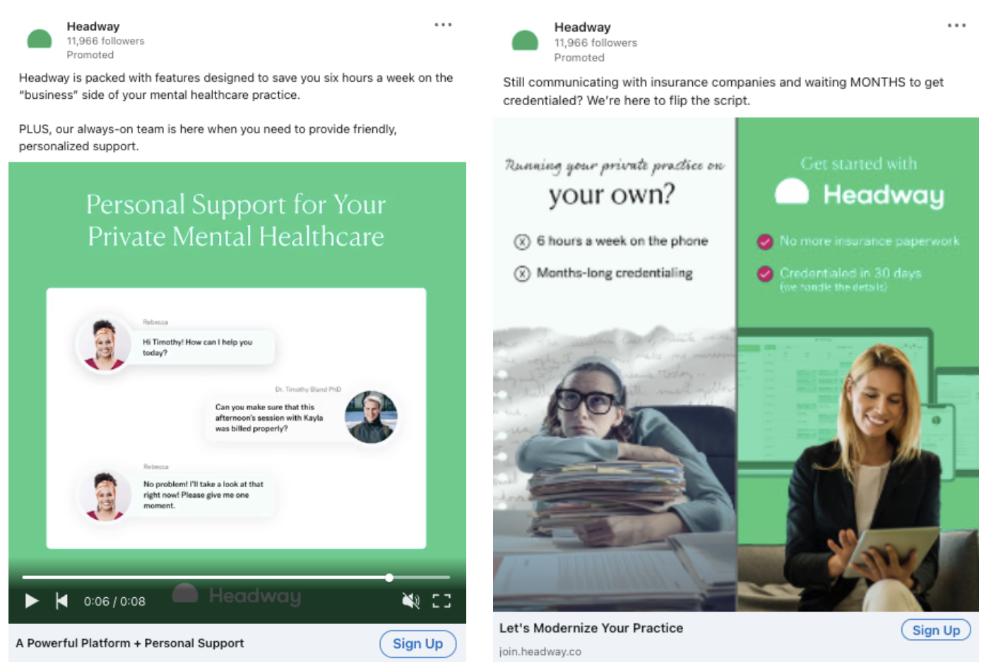 LinkedIn Advertising in 2022: LinkedIn Ad Examples From Tuff Clients - Tuff