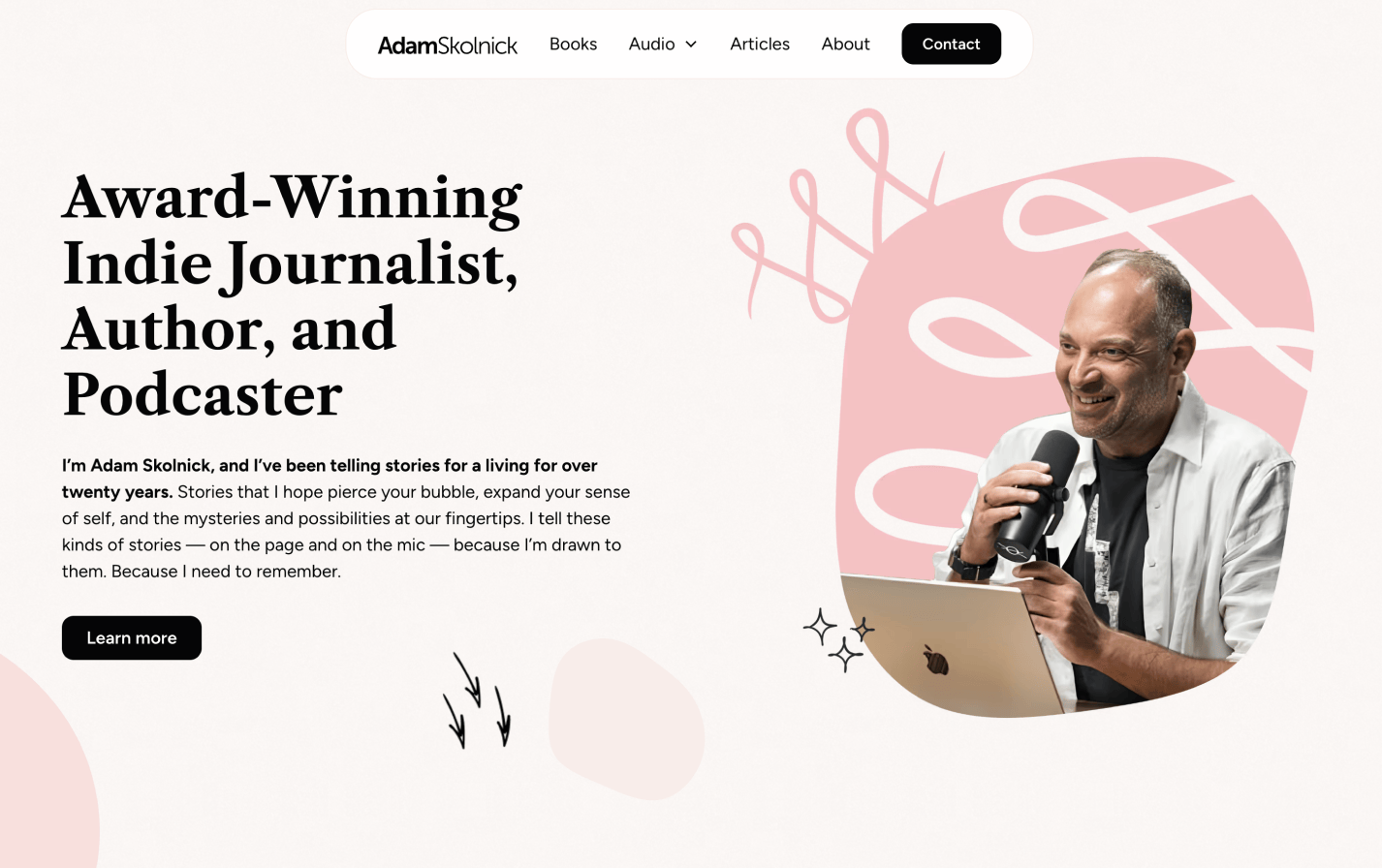 Homepage of Adamskolnick.com