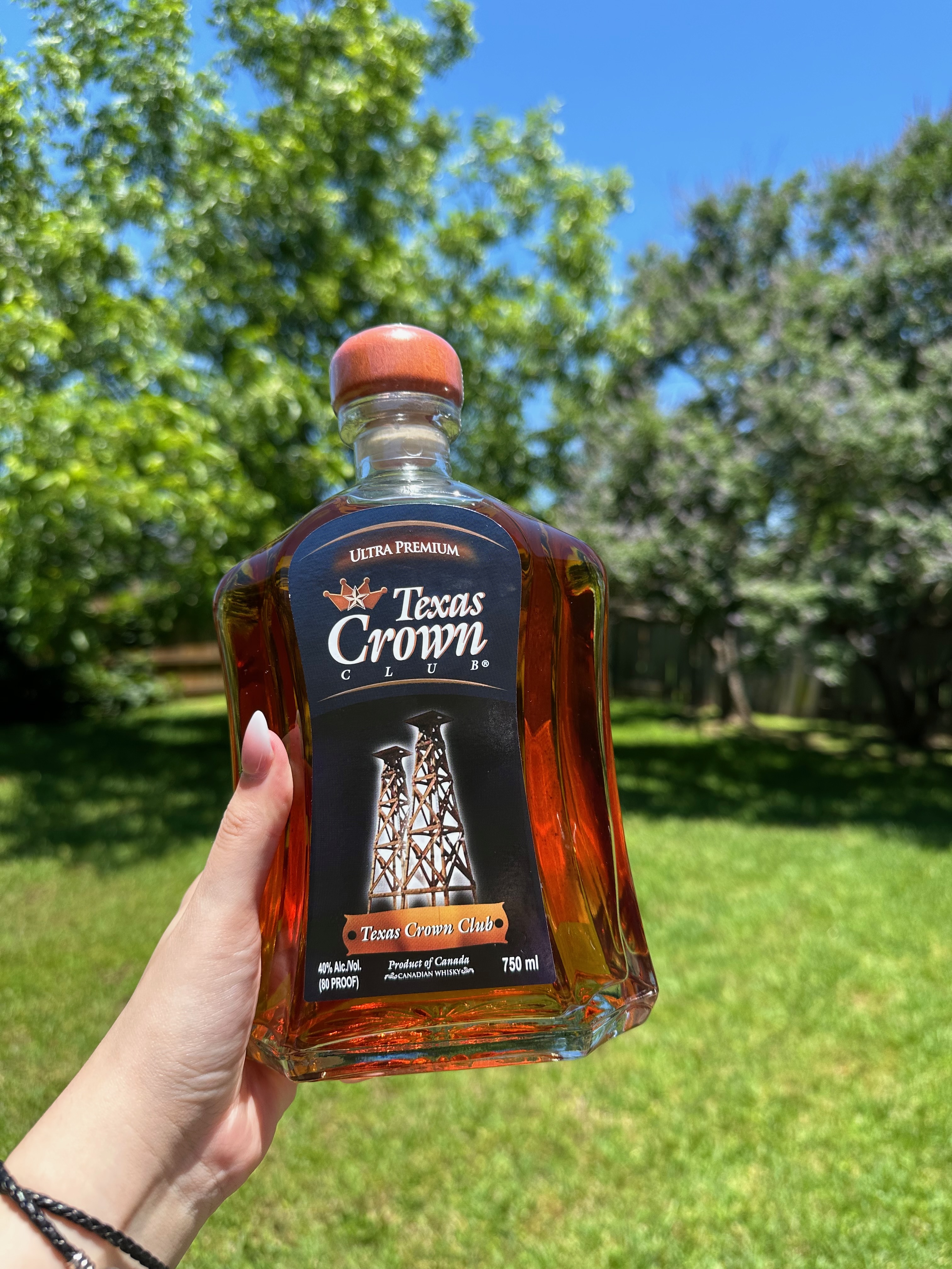 Texas Crown Club Whiskey