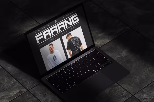 Store website project preview