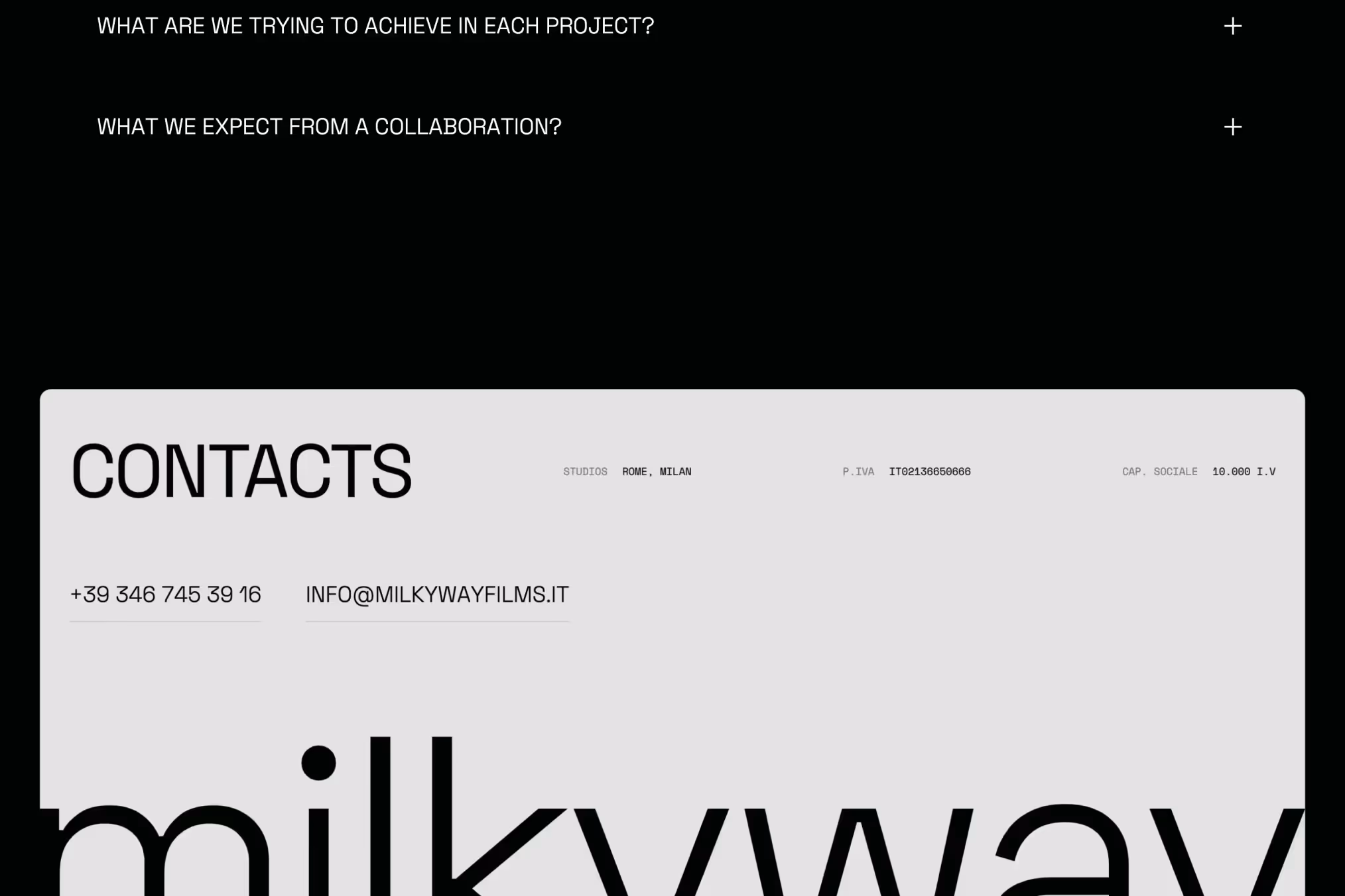 Milkyway Films