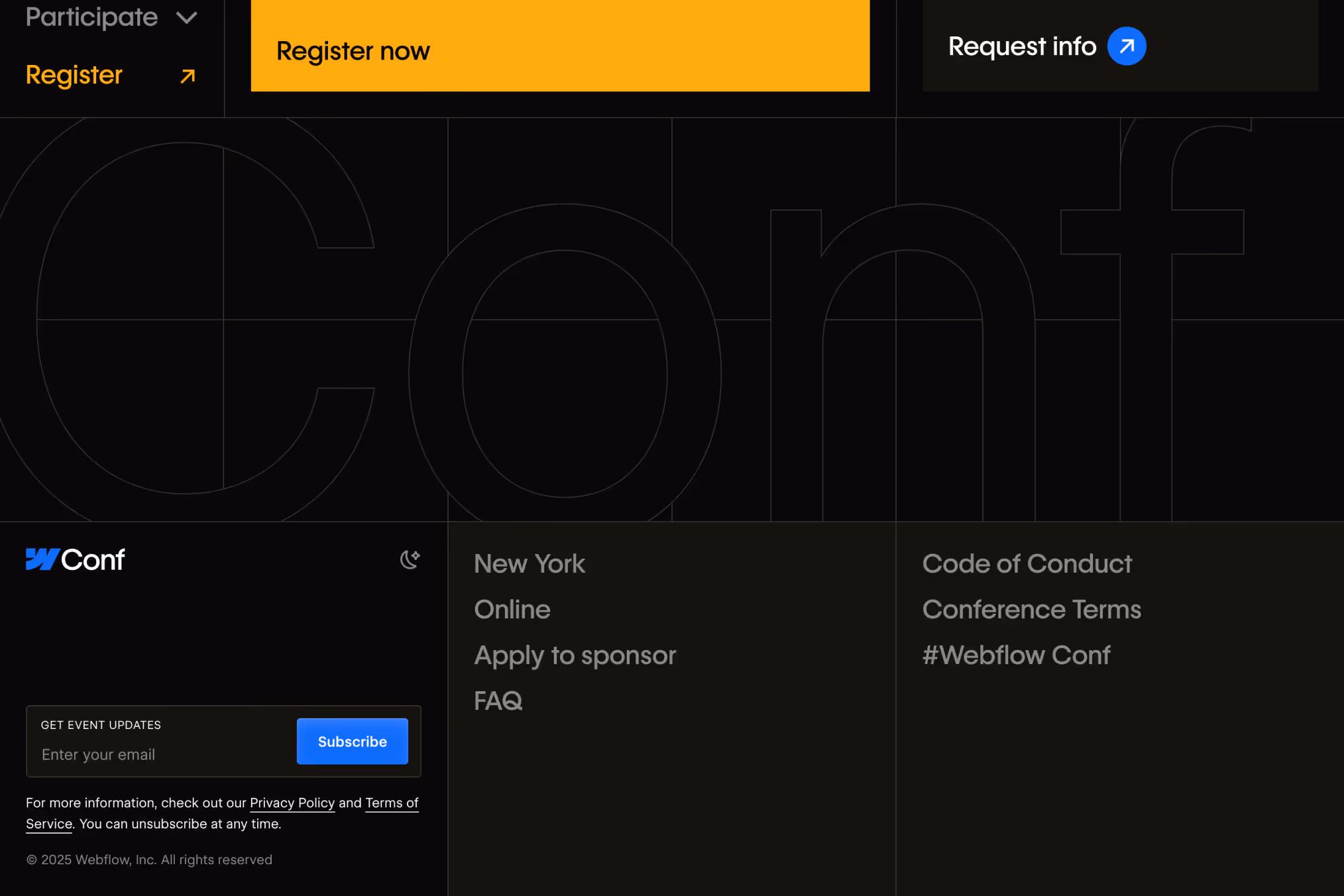 Webflow Conf