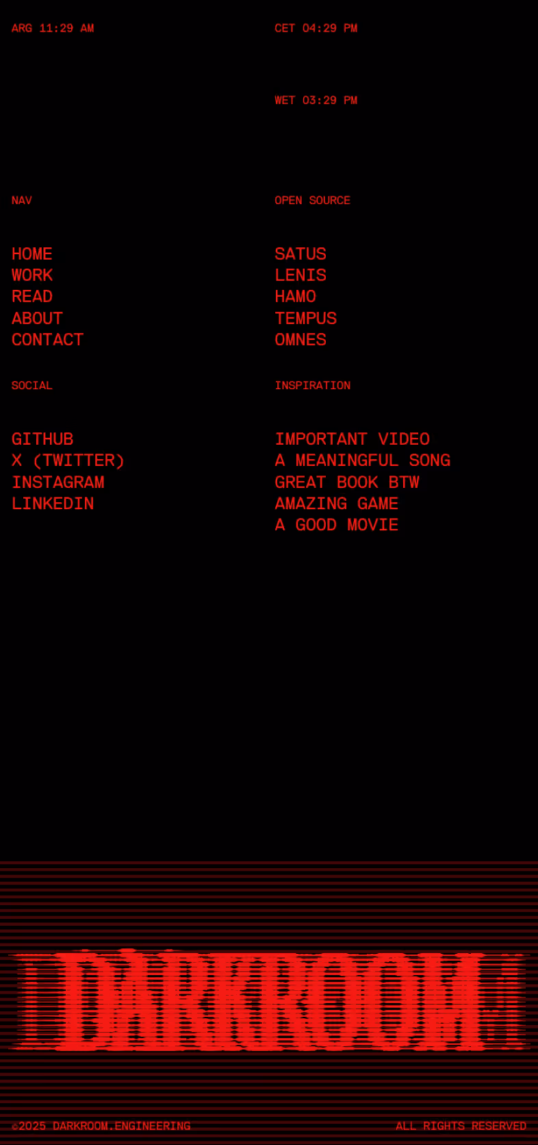 Darkroom Engineering