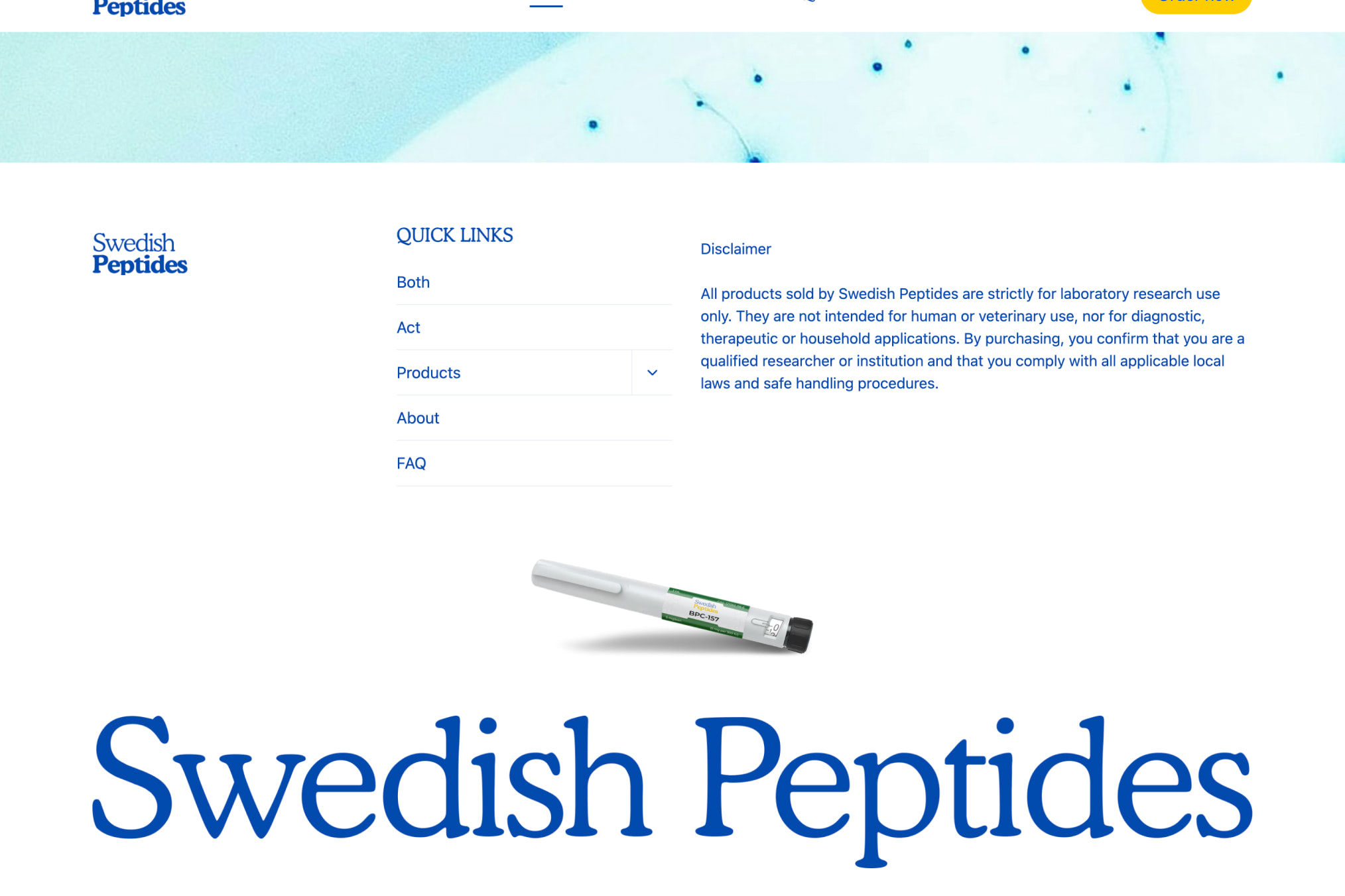 Swedish Peptides