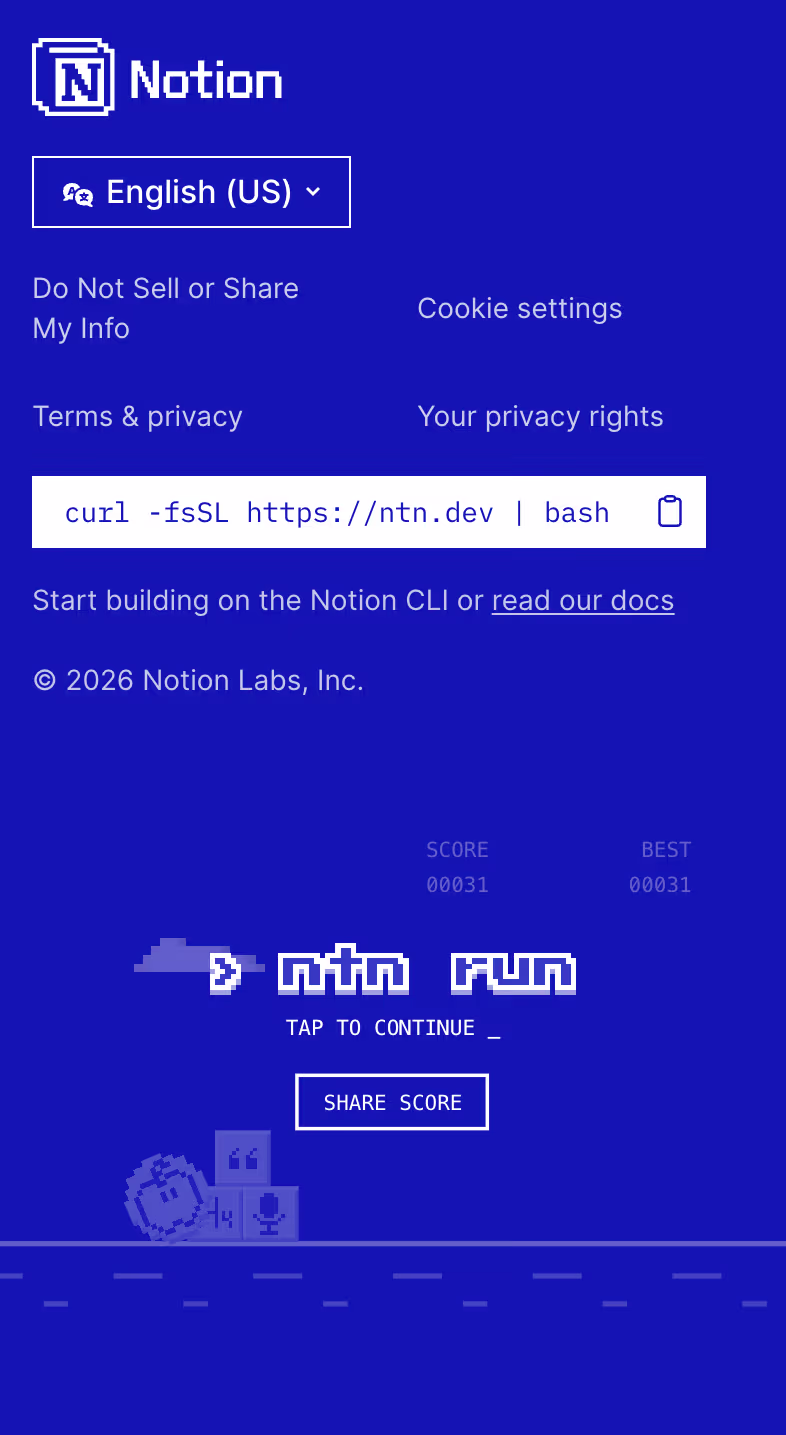 Notion Dev
