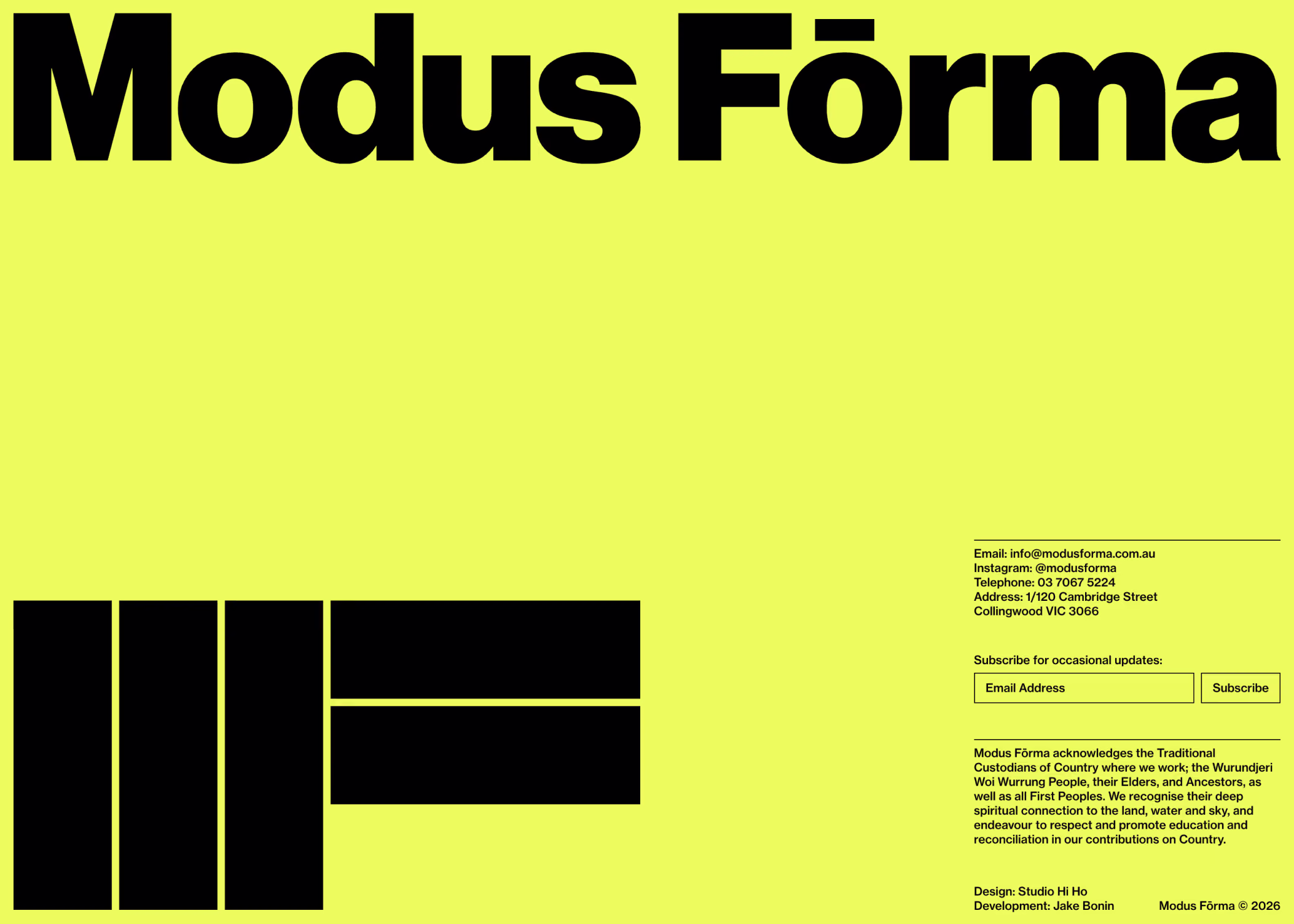 Modus Forma