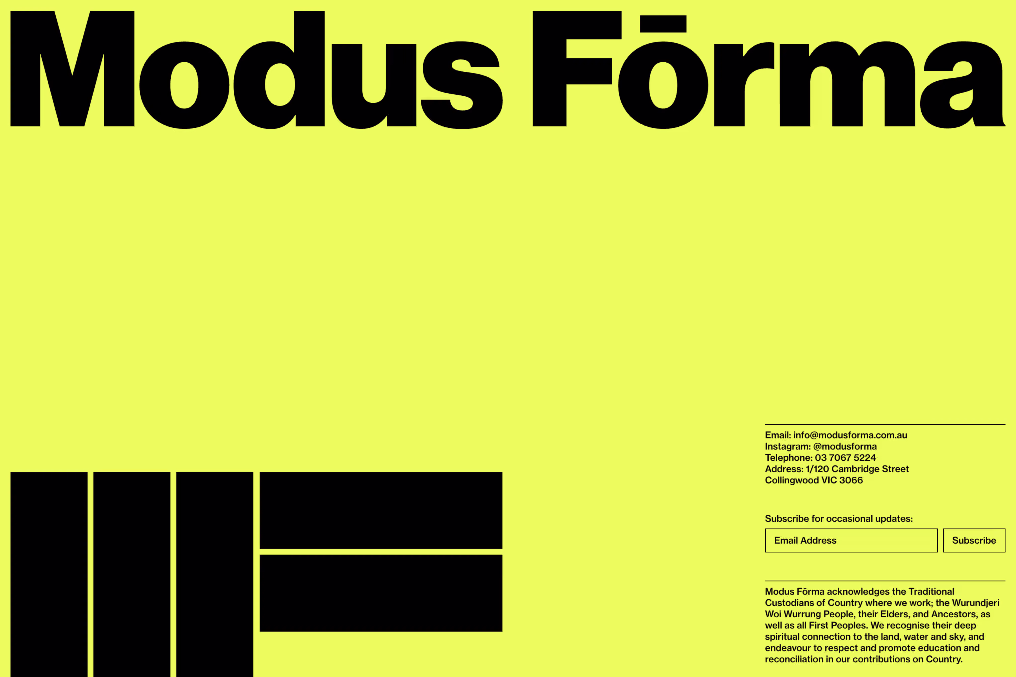 Modus Forma