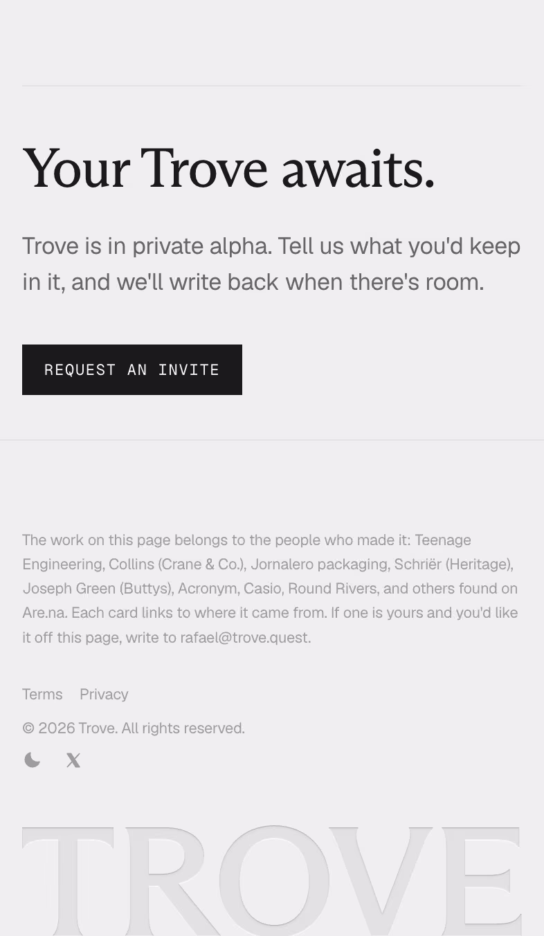 Trove