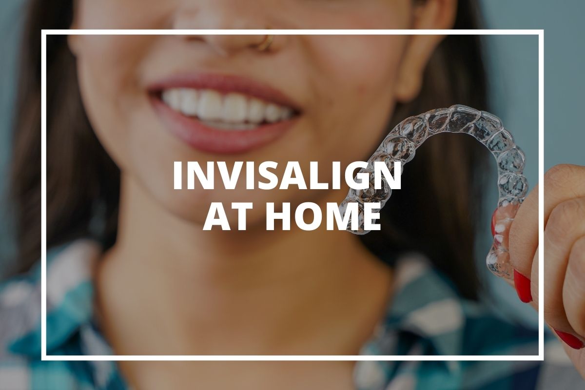 At-home teeth straightening aligners