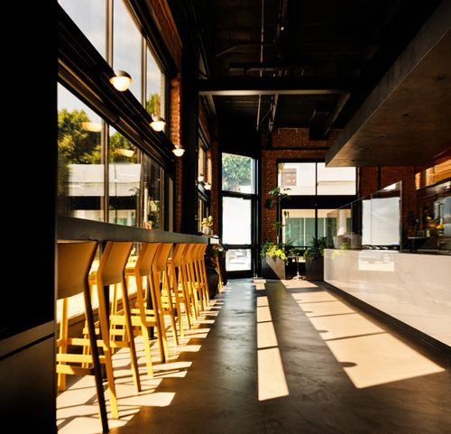 Bright and welcoming interior of family-owned Chinese American restaurant in Los Angeles | Jade Rabbit