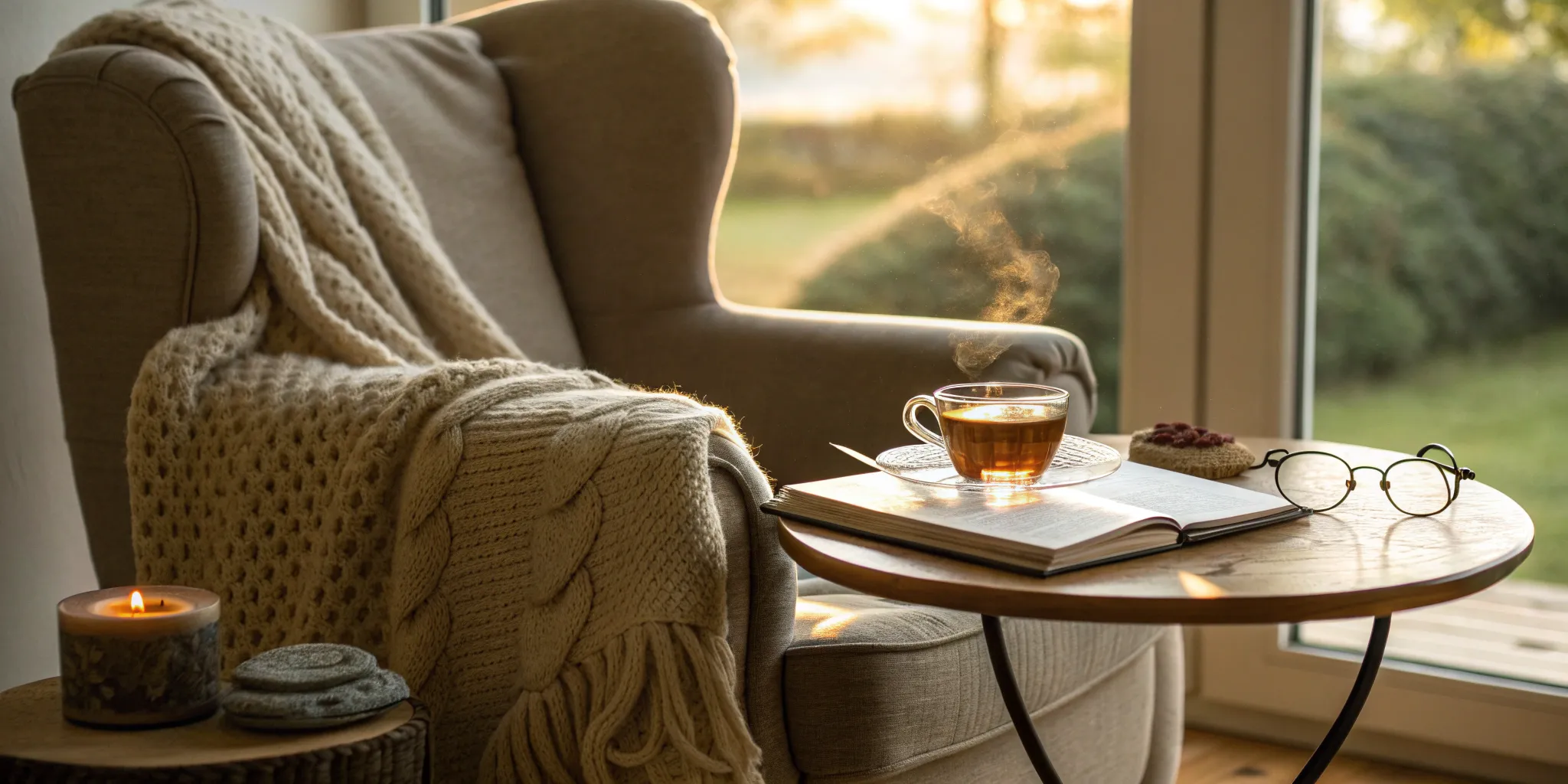 An advocate provides comfort and support for a cancer patient.