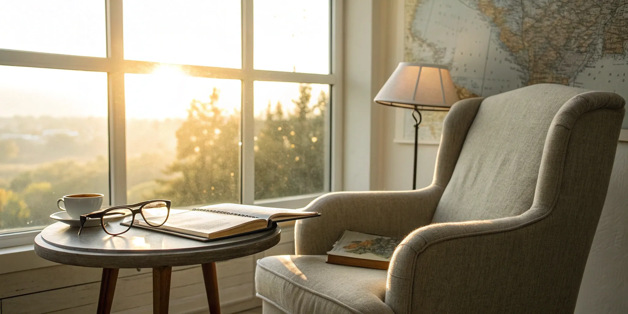 A guide to Medicare Part A benefits open on a table with reading glasses.