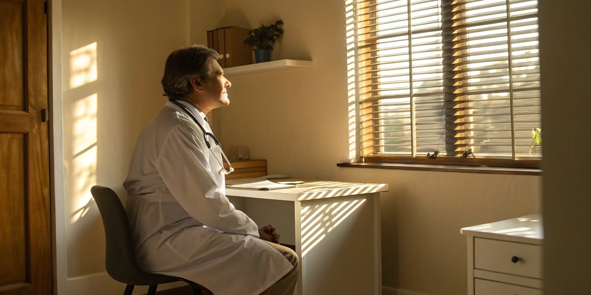 A doctor explains the benefits of original Medicare to a patient.