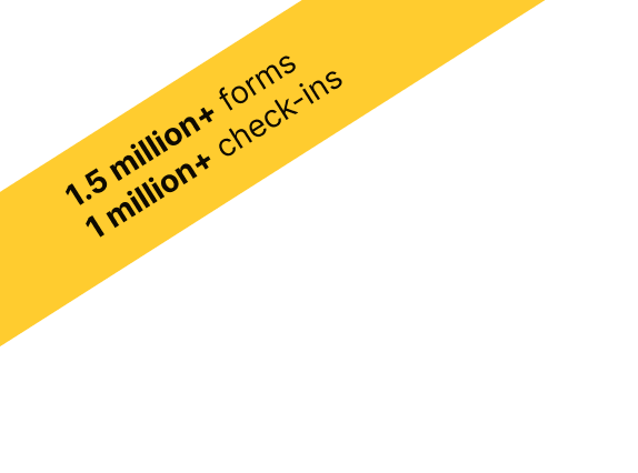 Over 1 million patient forms completed on Finger-Ink