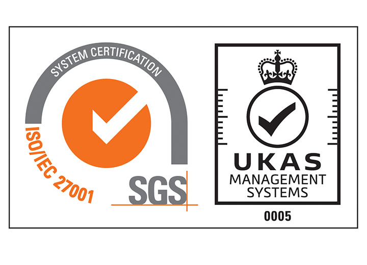 ISO/IEC 27001 Certified