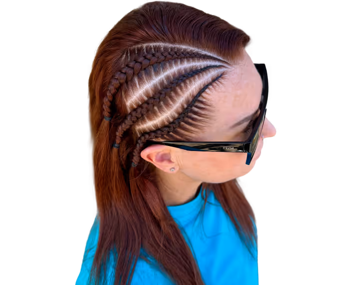 3x Side Braids