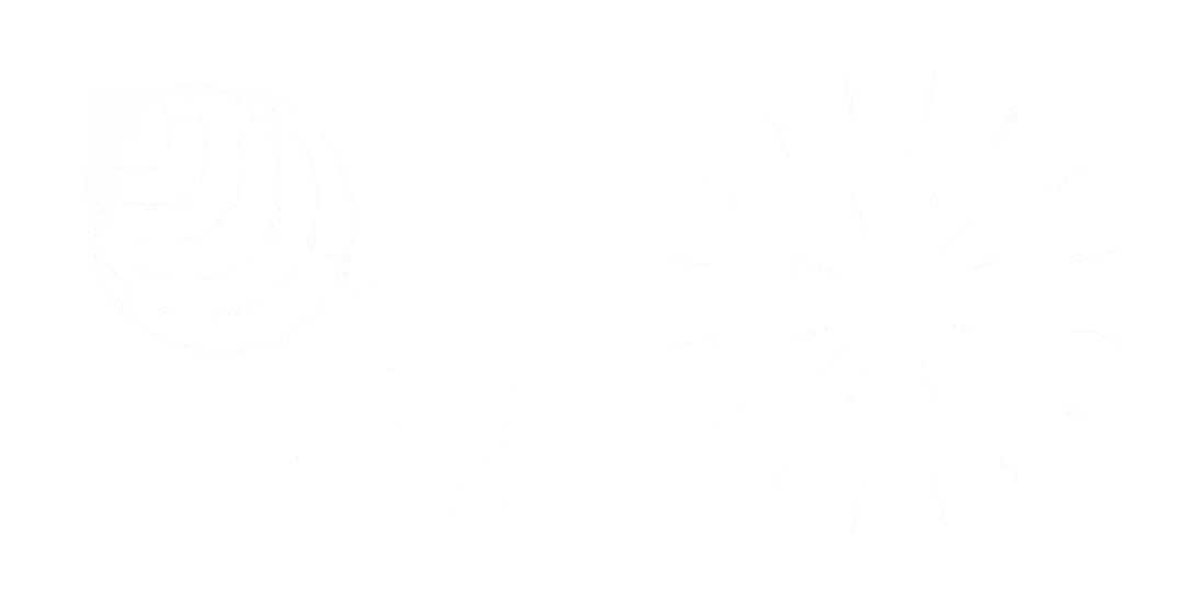 Abstract black and white geometric patterns symbolizing secure data collaboration by Decentriq.