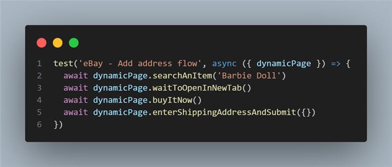 6. Reusable Test Implementation 