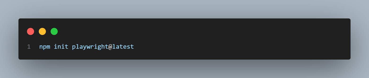 Step 1: Install Playwright