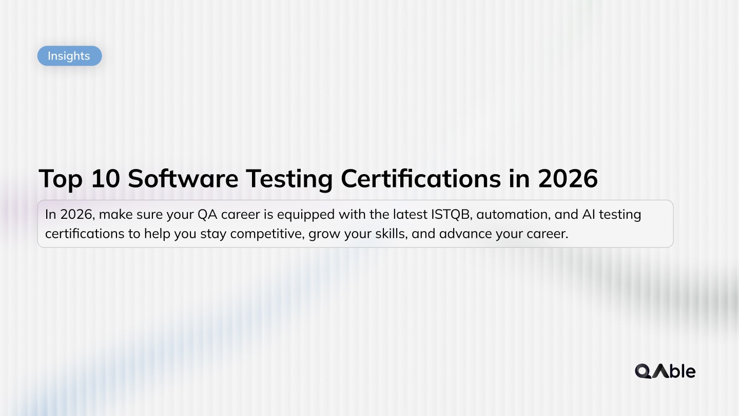Top 10 Software Testing Certifications in 2026