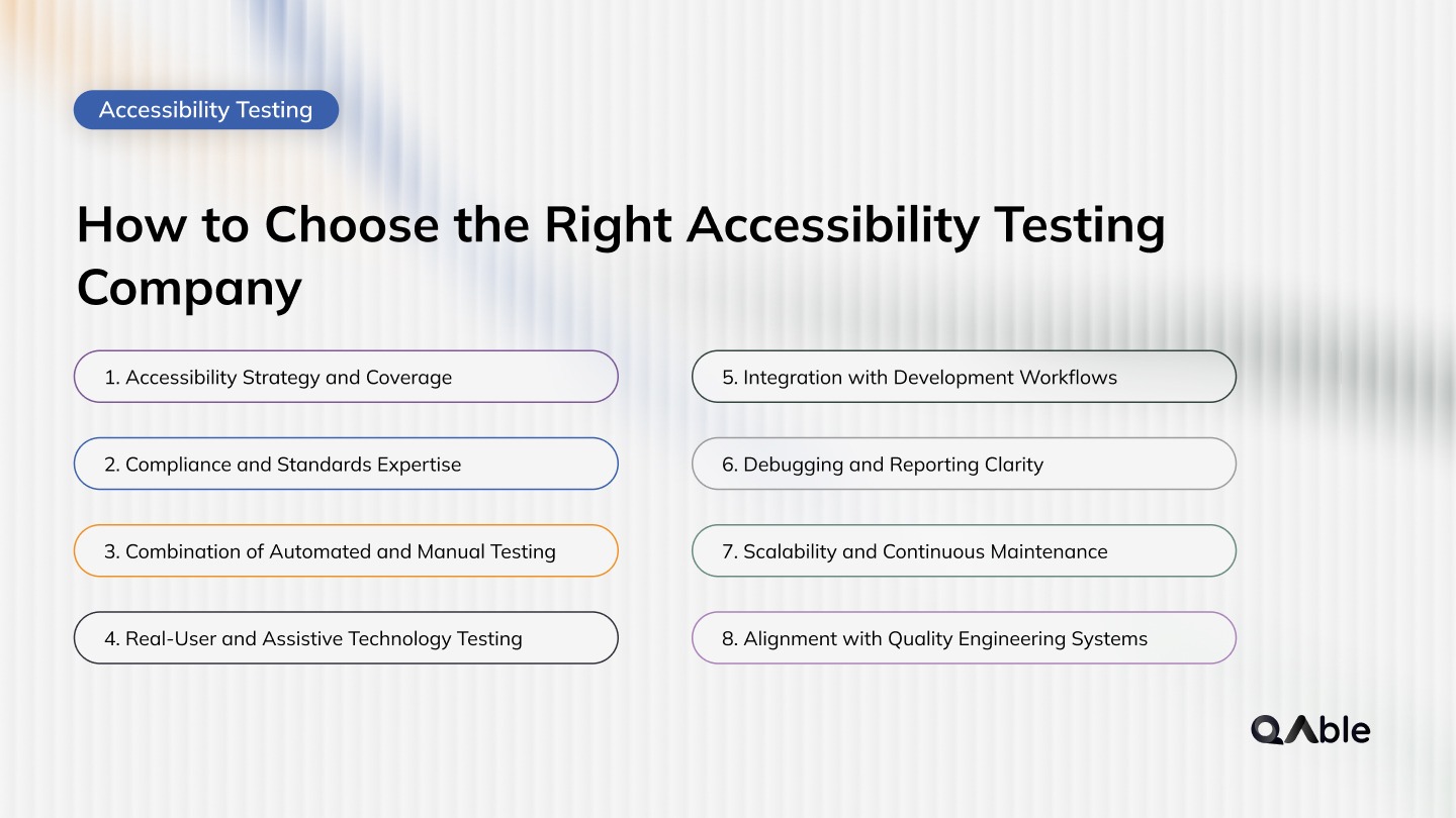 How to Choose the Right Accessibility Testing Company