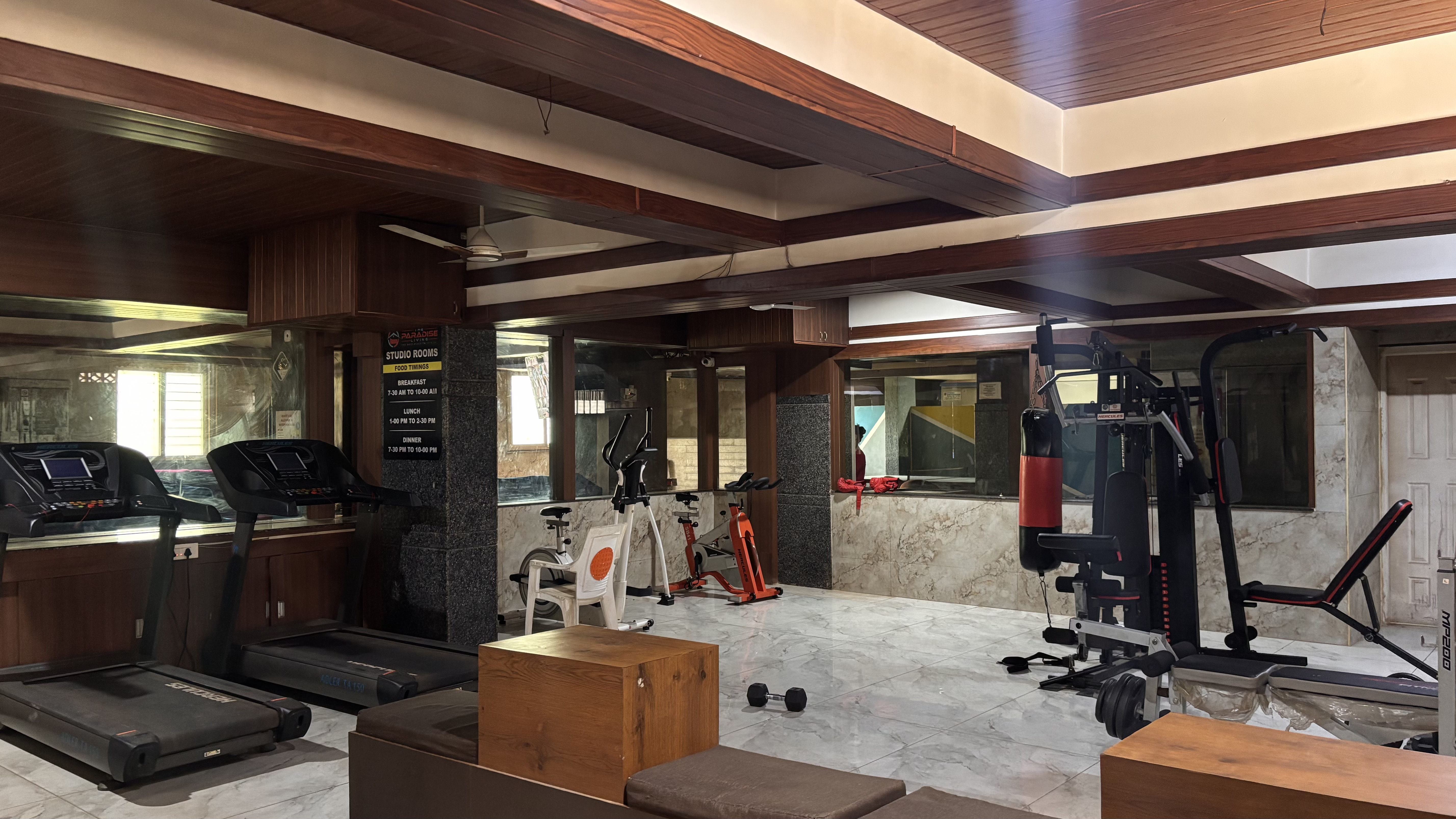 Multipurpose sports court at Yello Living